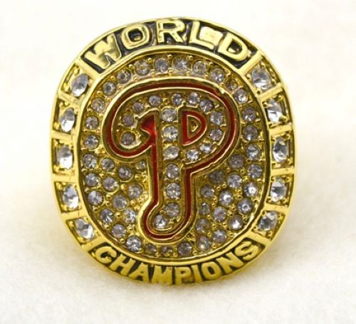 MLB Philadelphia Phillies World Champions Gold Ring